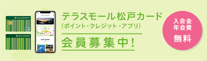 テラスモール松戸カード